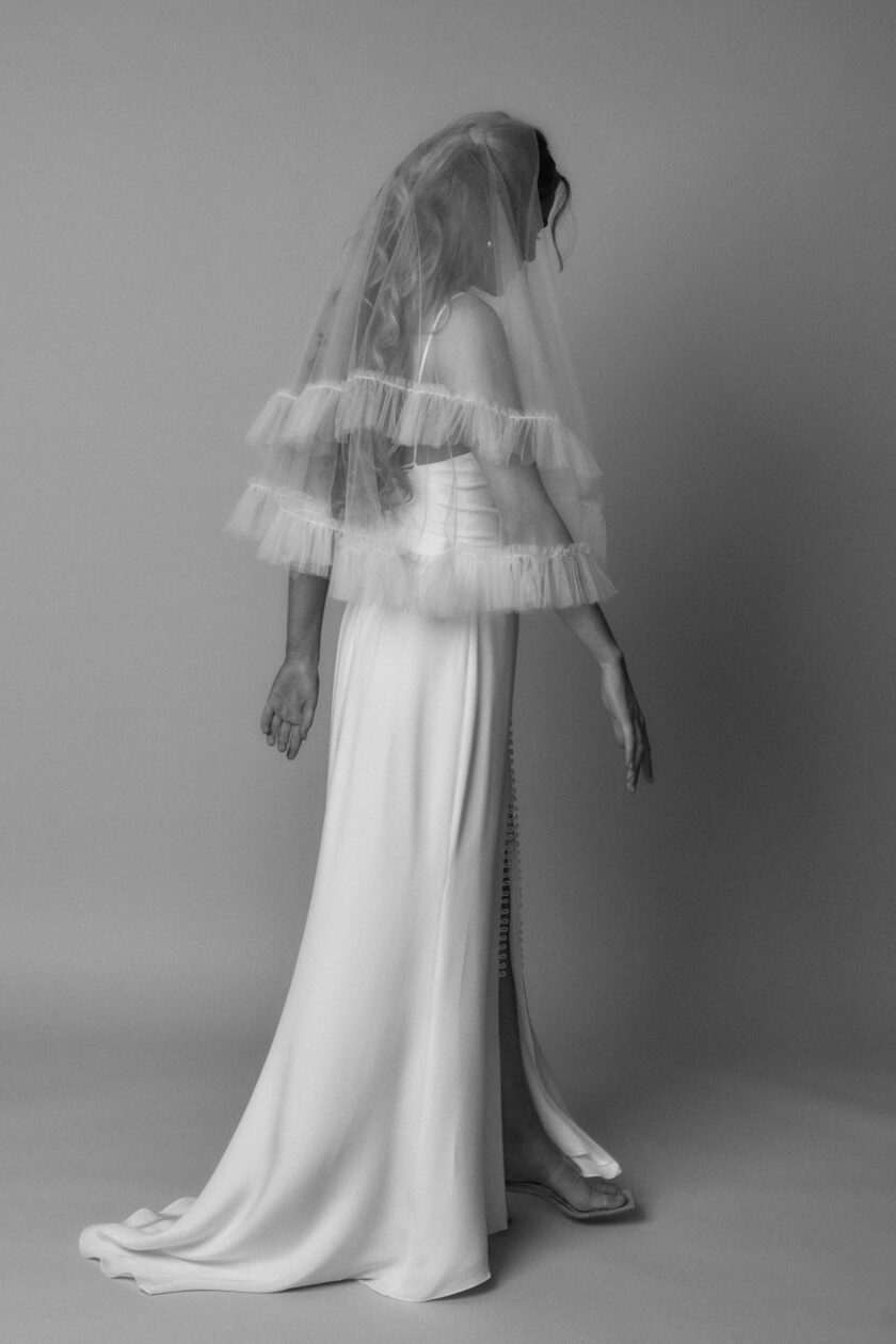 Heather | ruffled veil - Image 3